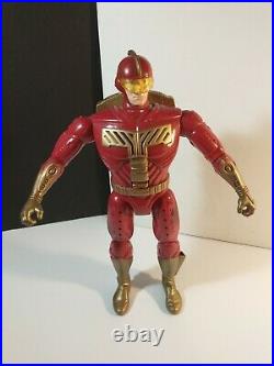 Vintage 1996 Turbo Man Jingle All The Way Action Figure Toy 13.5 WORKS loose