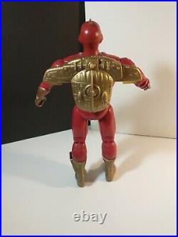 Vintage 1996 Turbo Man Jingle All The Way Action Figure Toy 13.5 WORKS loose