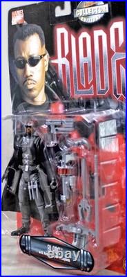 Vintage 1997 Marvel Blade Action Figure Toy Biz Collector Editions Anti-Vampire