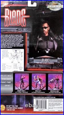 Vintage 1997 Marvel Blade Action Figure Toy Biz Collector Editions Anti-Vampire