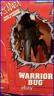 Vintage 1997 Starship Troopers WARRIOR BUG Giant 9 Action Fig Galoob Untested
