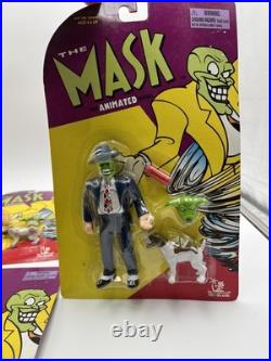 Vintage 1997 Toy Island The Mask Jim Carey Animated Series Figures LOT of 6 NEW