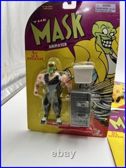 Vintage 1997 Toy Island The Mask Jim Carey Animated Series Figures LOT of 6 NEW