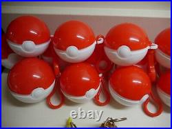 Vintage 1999 Pokemon Burger King Figures Toy / Pokeball Keychain Toy Set of 10