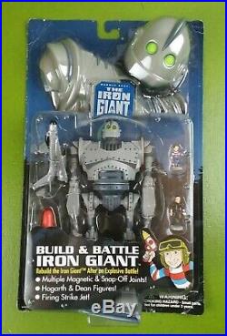 Vintage 1999 Trendmasters The Iron Giant Build & Battle Figure Toy NEW SEALED