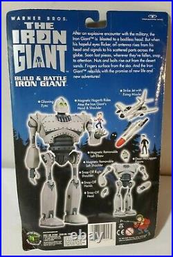 Vintage 1999 Trendmasters The Iron Giant Build & Battle Figure Toy NEW SEALED