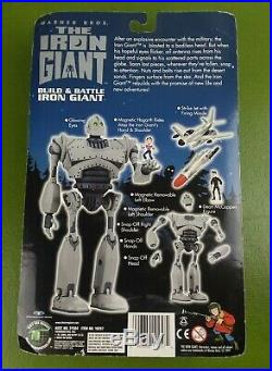 Vintage 1999 Trendmasters The Iron Giant Build & Battle Figure Toy NEW SEALED
