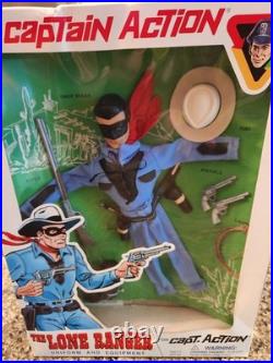 Vintage 2000 Captain Action Lone Ranger Uniform & Equipment Playing Mantis NIB