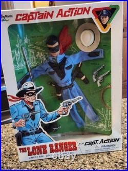 Vintage 2000 Captain Action Lone Ranger Uniform & Equipment Playing Mantis NIB