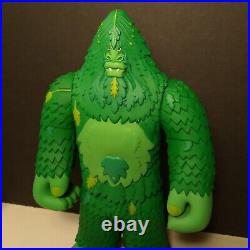 Vintage 2004 Strangeco 12 Green Vinyl Bigfoot One Art Toy Figure kaws graffiti