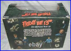 Vintage 2005 NECA Friday The 13TH 25th Anniversary Boxed Set Complete Worn Box