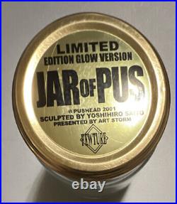 Vintage 2015 Pushead Jar of Pus Glow Fewture Limited Japan Toy Figure