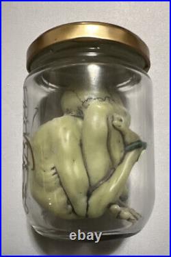 Vintage 2015 Pushead Jar of Pus Glow Fewture Limited Japan Toy Figure