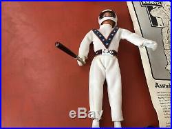 Vintage 2nd Ed. Evel Knievel 1973 Action Figure Stunt Cycle Launcher Set withbox