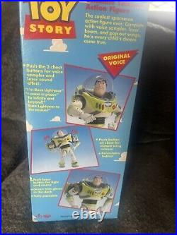 Vintage #62809 Ultimate Talking Buzz Lightyear Action Figure New In Box