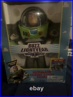 Vintage #62809 Ultimate Talking Buzz Lightyear Action Figure New In Box