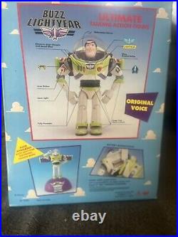 Vintage #62809 Ultimate Talking Buzz Lightyear Action Figure New In Box