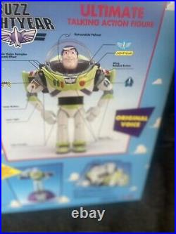 Vintage #62809 Ultimate Talking Buzz Lightyear Action Figure New In Box