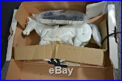 Vintage 70's Lone Ranger's Horse SILVER Action Figure NEW in Box Gabriel 27625