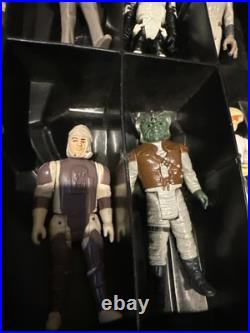 Vintage 70s 80s Kenner Star Wars Figure Lot Of 32 Darth Vader Case