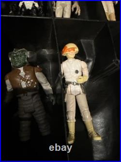 Vintage 70s 80s Kenner Star Wars Figure Lot Of 32 Darth Vader Case