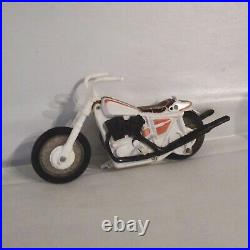 Vintage 70s Evel Knievel Figure, Bike, Launcher & BOX