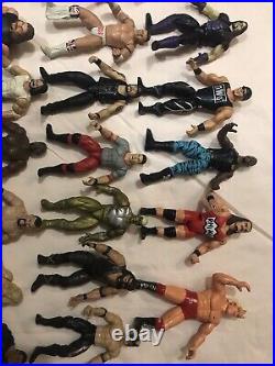 Vintage 80's & 1990's WWE Wrestling Figures Bundle Lot Toy Silicone Figures