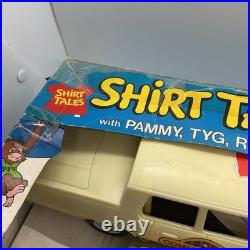 Vintage 80's Shirt Tales Limo With Figures 5 Characters Still In Original Box