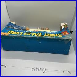 Vintage 80's Shirt Tales Limo With Figures 5 Characters Still In Original Box
