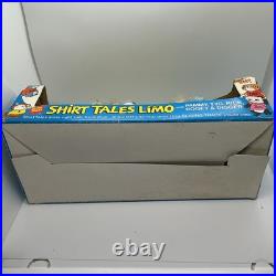 Vintage 80's Shirt Tales Limo With Figures 5 Characters Still In Original Box