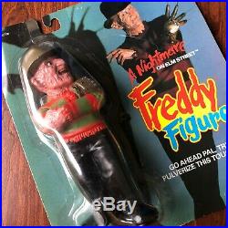 Vintage 80s A Nightmare On Elm Street Freddy Krueger Figure Toy Doll Movie Promo