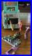 Vintage 80s Computer Warriors Tech Toy Lot Figures Playset PC 1980s Mattel Robot