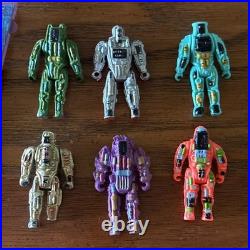 Vintage 80s Computer Warriors Tech Toy Lot Figures Playset PC 1980s Mattel Robot