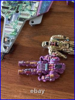 Vintage 80s Computer Warriors Tech Toy Lot Figures Playset PC 1980s Mattel Robot