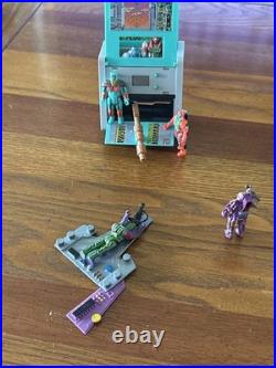 Vintage 80s Computer Warriors Tech Toy Lot Figures Playset PC 1980s Mattel Robot