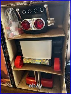 Vintage 80s Kamco Saturn 13 Giant Walking Robot Toy Complete With Box