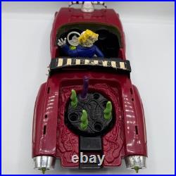 Vintage 80s Kenner Beetlejuice Lot Creepy Cruiser Car & 3 Action Figures Vintage