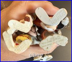 Vintage 80s ShowBiz Chuck E Cheese Lot 4 Figures & 1 Working Wind Up Toy