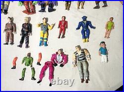 Vintage 80s Thundercats TMNT MOTU Ghostbusters & More Random Toys Figure Lot