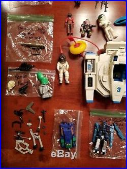 Vintage 80s Toy LOT He-Man Ghostbusters action figures, accessories, vehicles