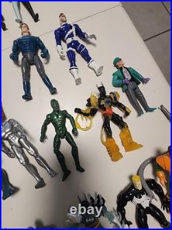 Vintage 90's Toy Biz Marvel Avengers X-Men 77 Action Figures Lot Loose Spiderman