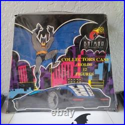 Vintage 90s Action Figure Toy Lot Batman DC With Accesories, Case