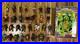 Vintage 90s Action Figure lot of 29 TMNT Hook GhostBusters Carrying Case Turtles
