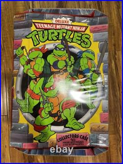 Vintage 90s Action Figure lot of 29 TMNT Hook GhostBusters Carrying Case Turtles