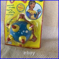 Vintage 90s Lanard Toys Jitter Ball Jr. Green & Blue TOY RARE 1995 SEALED