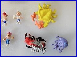 Vintage 90s Lot of 34 MIGHTY MAX Pieces Playsets toy Figures Parts or Repair