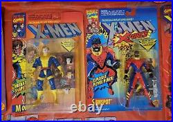 Vintage 90s X-Men Marvel 14 Action Figures Toy Biz Mr. Sinister Morph Sauron NIB