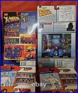Vintage 90s X-Men Marvel 14 Action Figures Toy Biz Mr. Sinister Morph Sauron NIB