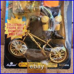 Vintage 90s eXXtreme joXX Tim Fuzzy Hall BMX Toy Bike Action Figure Set 1999