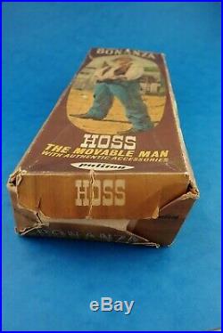 Vintage Action Figure BONANZA HOSS The Movable Man Palitoy 1966 Complete Toy